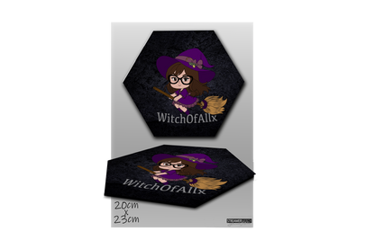 WitchOfAllx Besen - StreamerPlates
