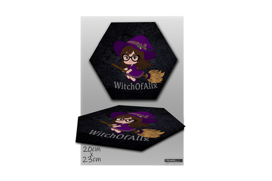 WitchOfAllx Besen - StreamerPlates