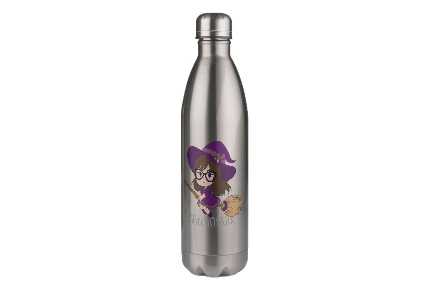 WitchOfAllx Besen - Edelstahl Thermoflaschen / Thermobecher