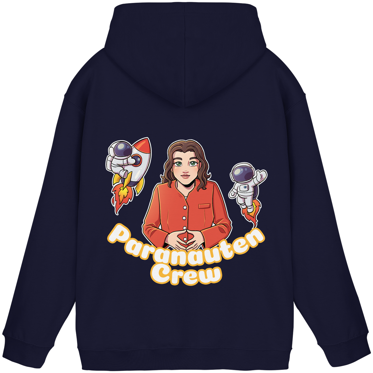 kairPARAvell Paranauten Crew - Basic Unisex Hoodie (Backprint)