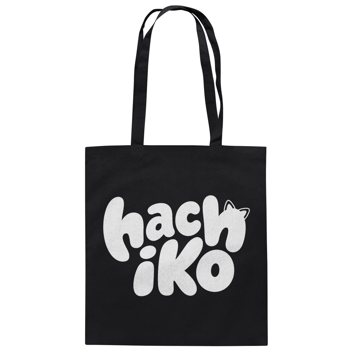 Hachiko Logo 2 - Baumwolltasche