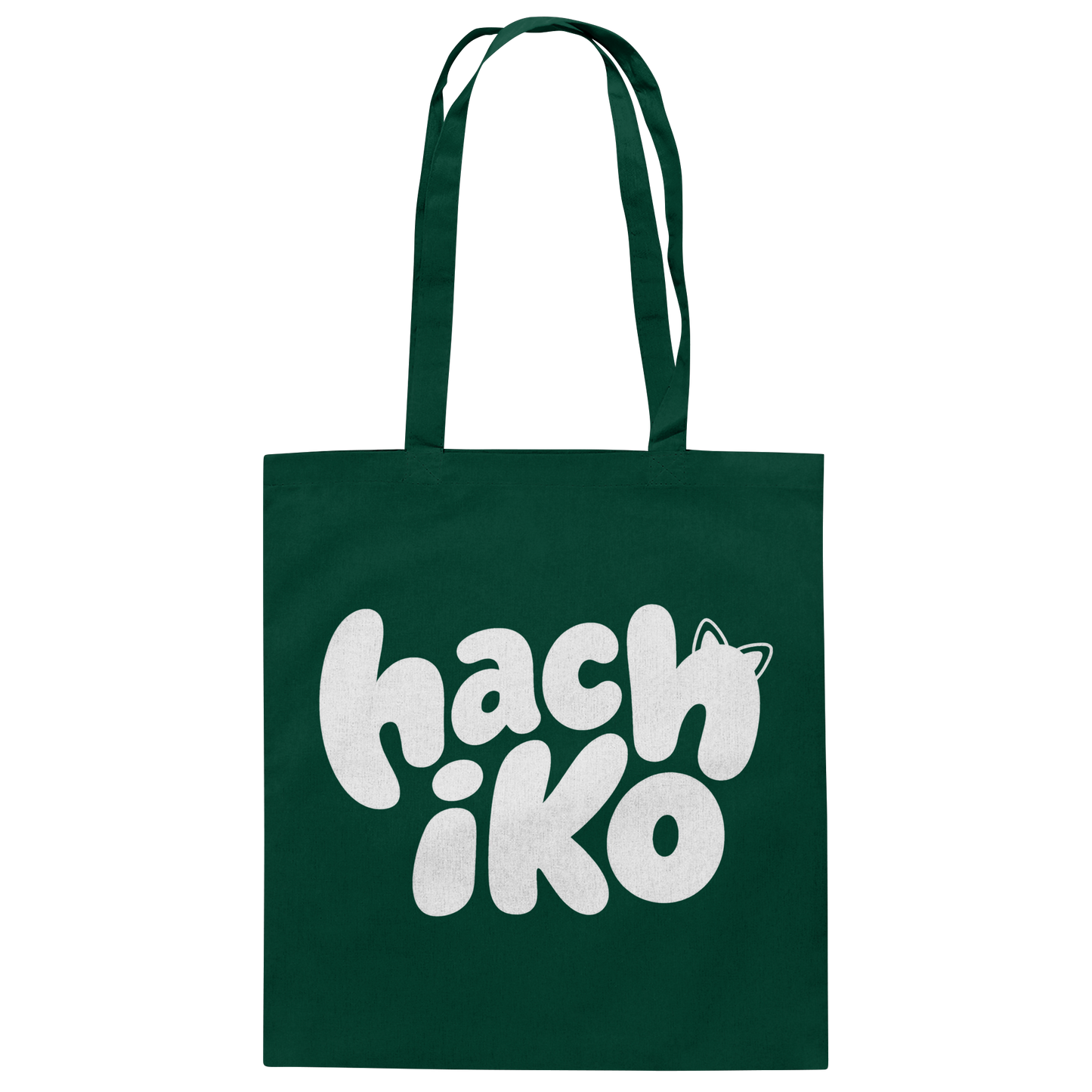 Hachiko Logo 2 - Baumwolltasche