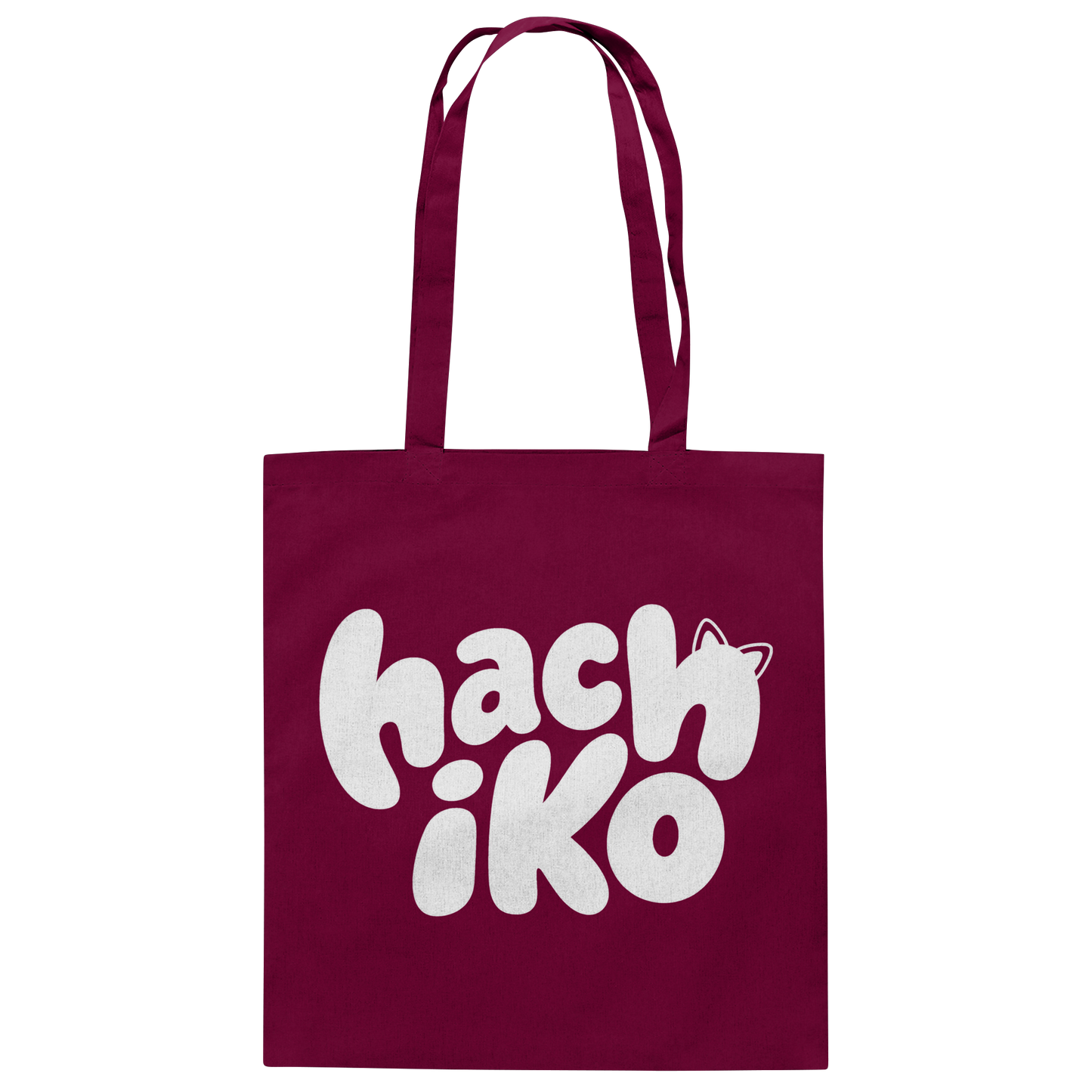 Hachiko Logo 2 - Baumwolltasche