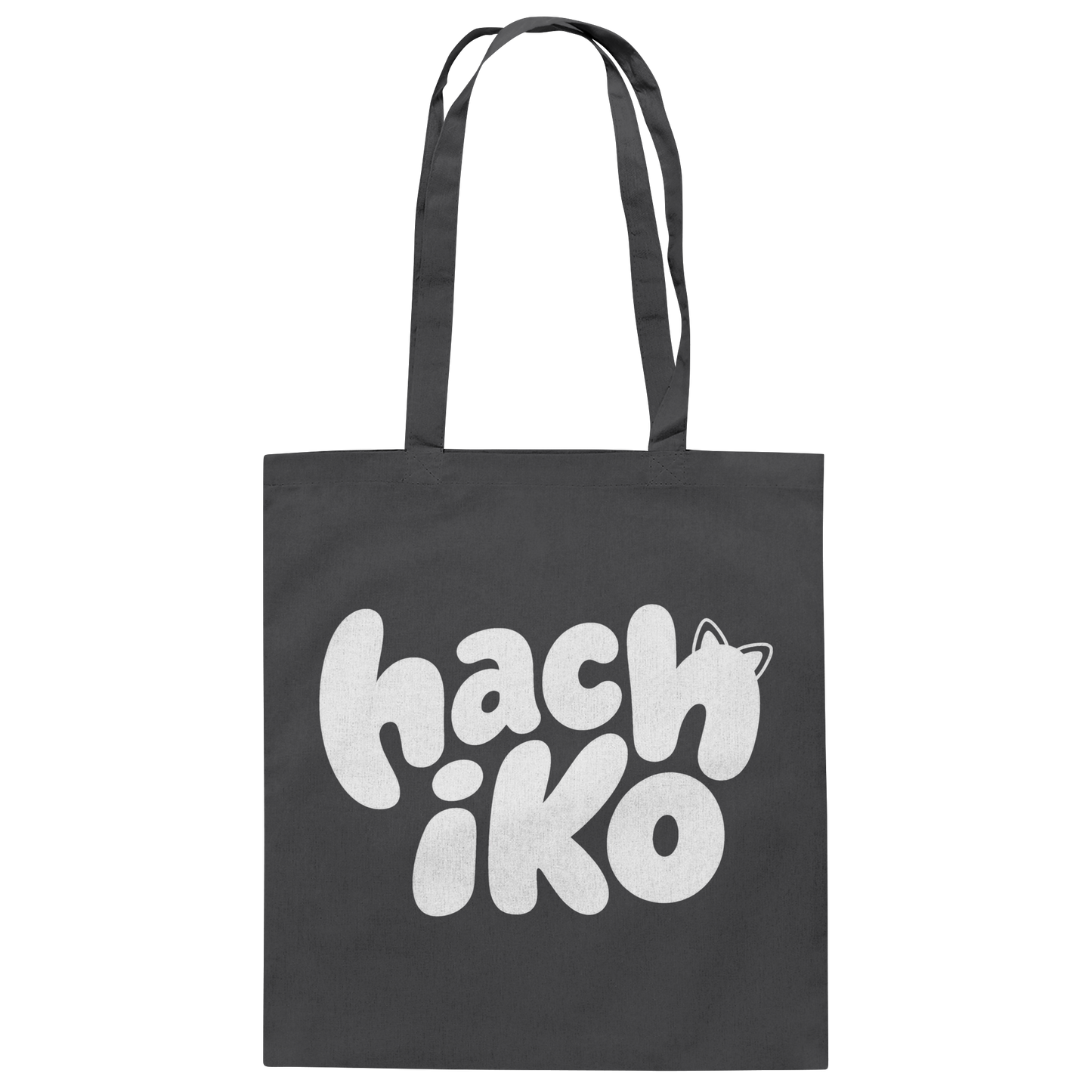Hachiko Logo 2 - Baumwolltasche