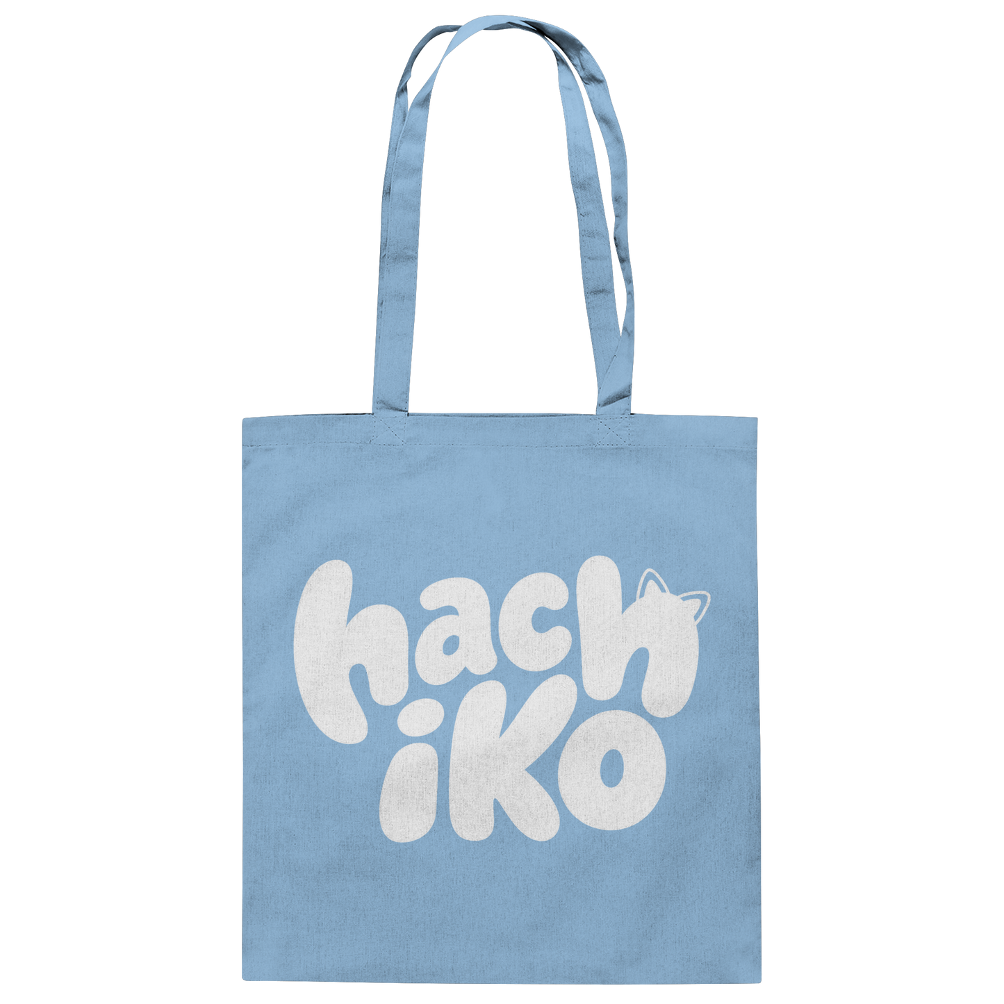 Hachiko Logo 2 - Baumwolltasche