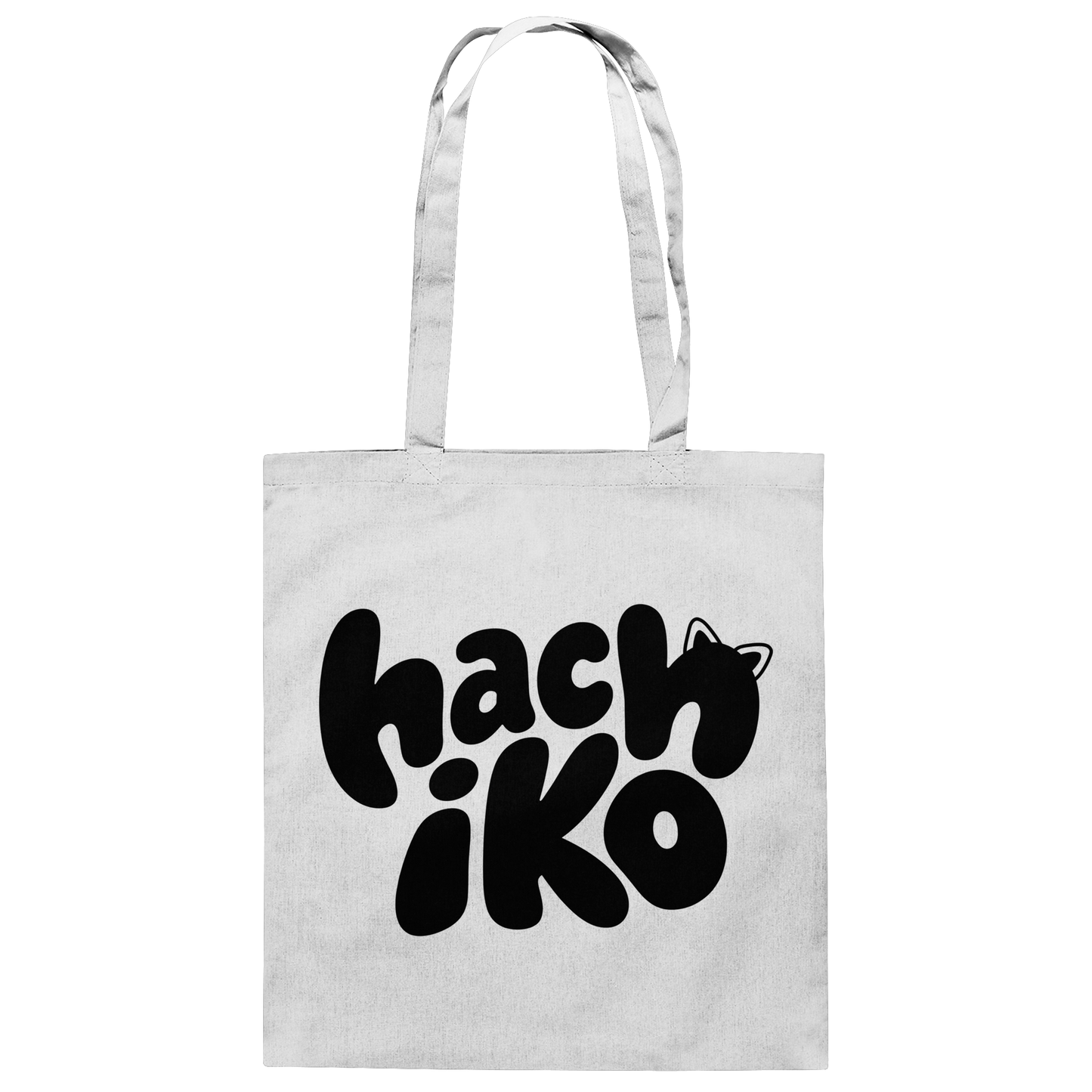 Hachiko Logo 2 - Baumwolltasche