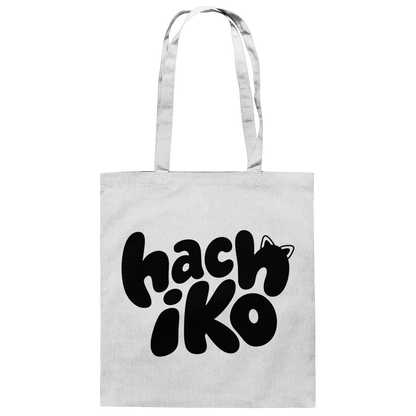 Hachiko Logo 2 - Baumwolltasche