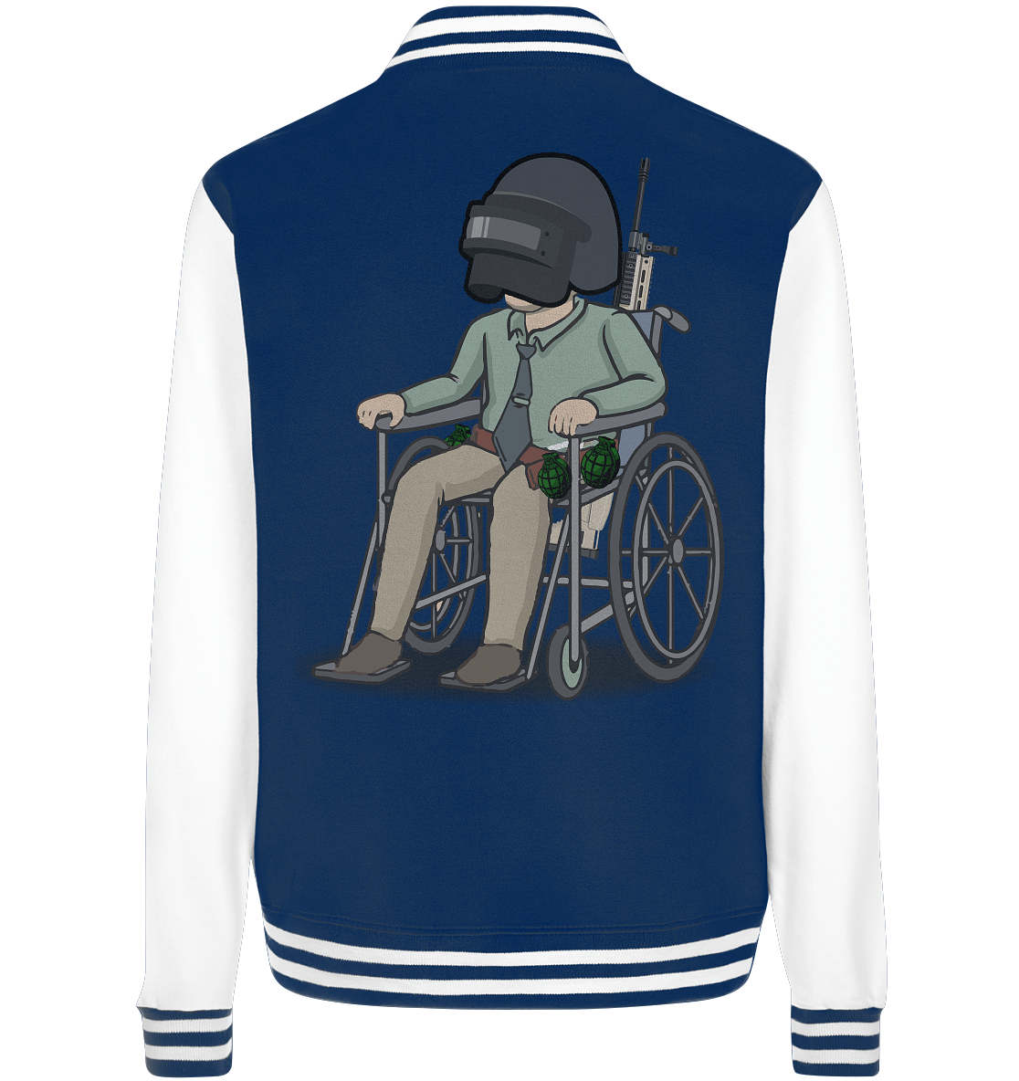 NoHandsNoSchoki PUBG - College Jacket