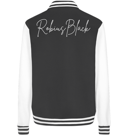 RobiusBlack Unterschrift - College Jacket