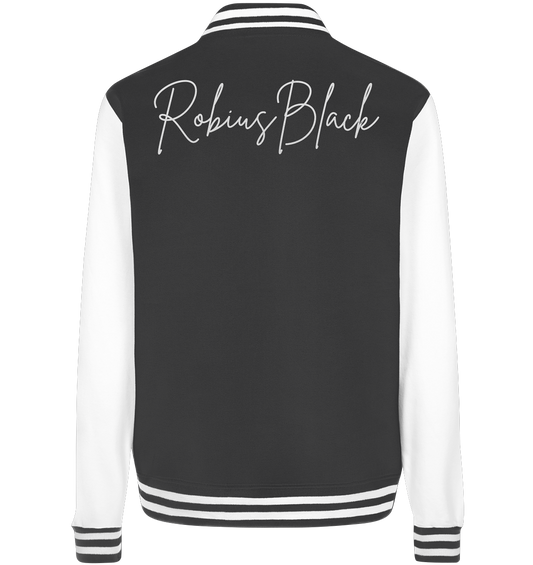 RobiusBlack Unterschrift - College Jacket