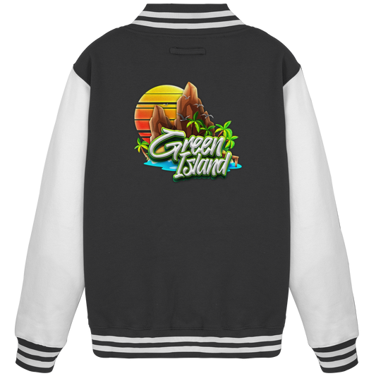 Greenislandndrp Logo - College Jacket