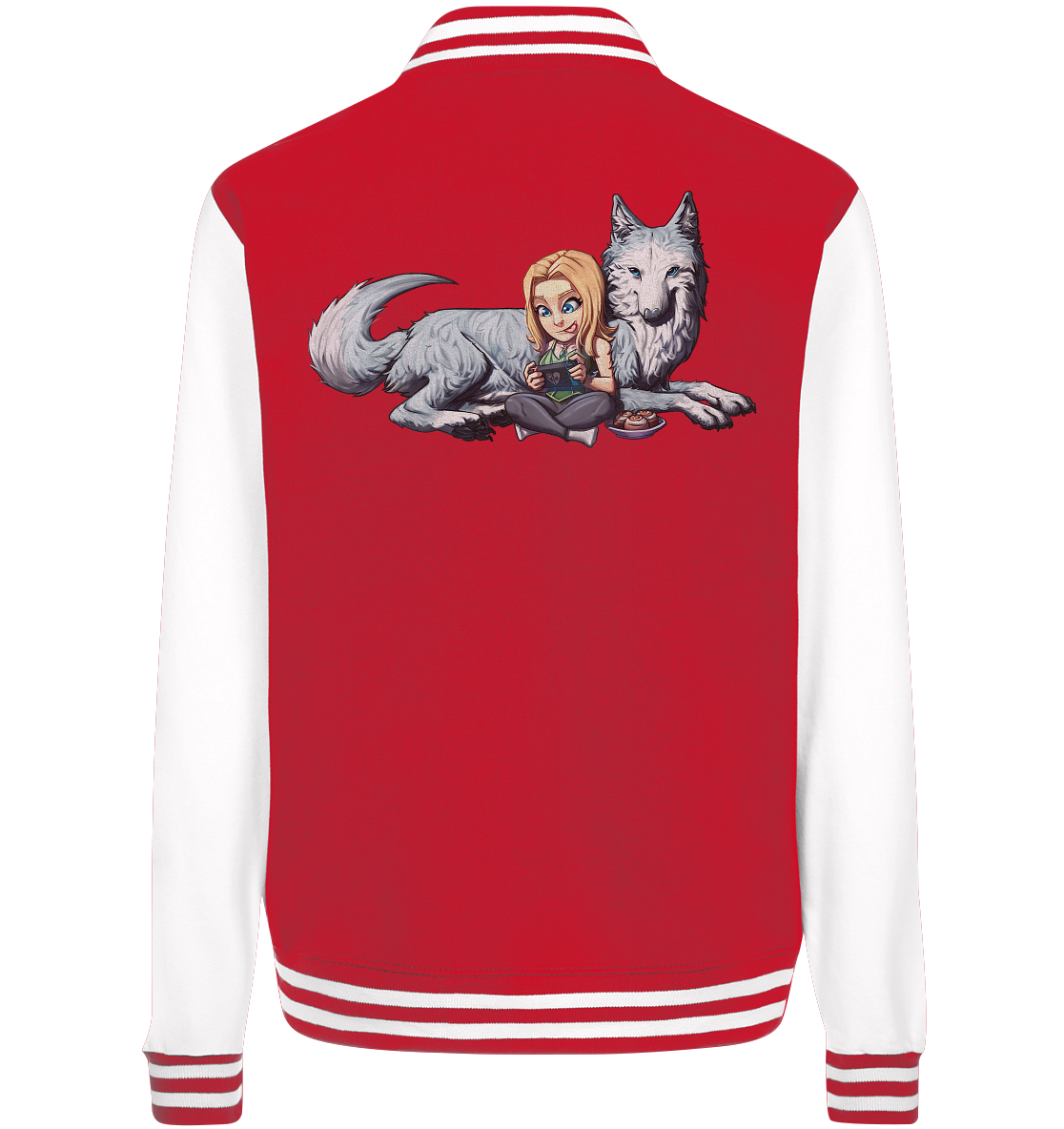 StaceyLucia Wolf - College Jacket