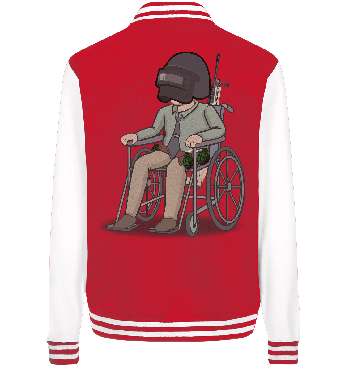 NoHandsNoSchoki PUBG - College Jacket