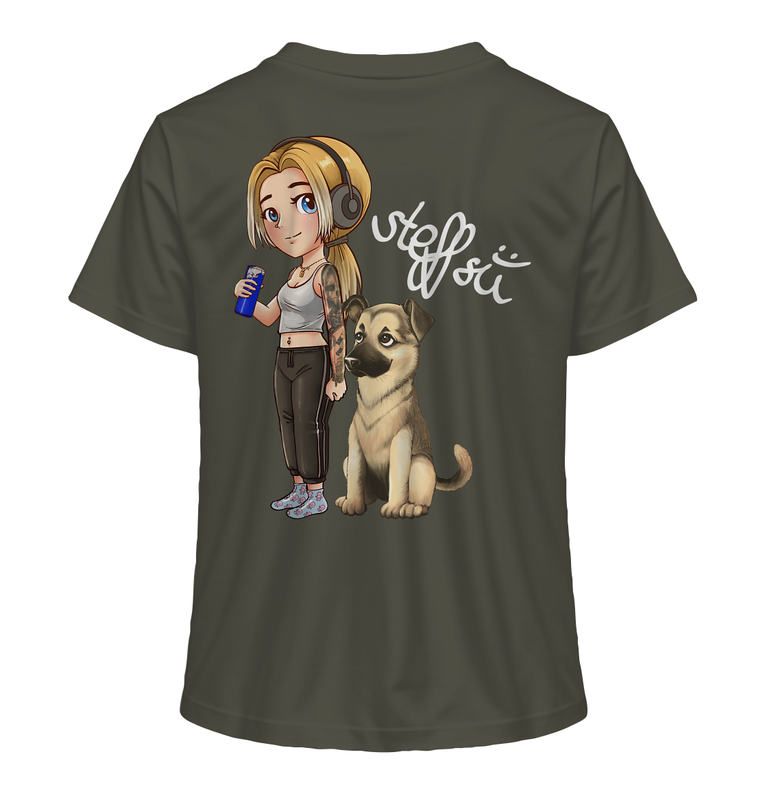 Steffsii Design4 - Ladies Organic Shirt