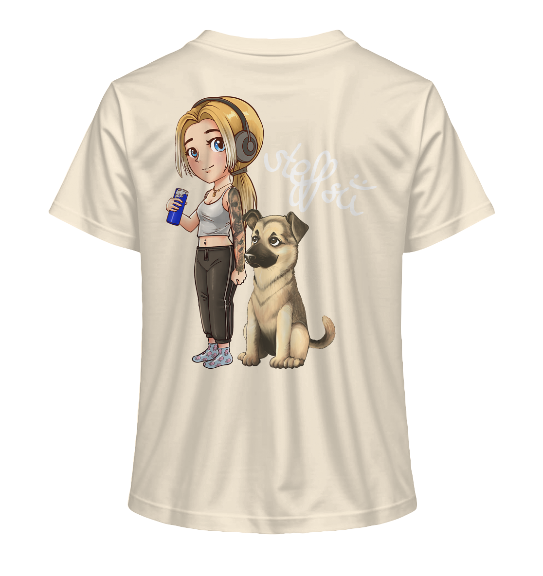 Steffsii Design4 - Ladies Organic Shirt