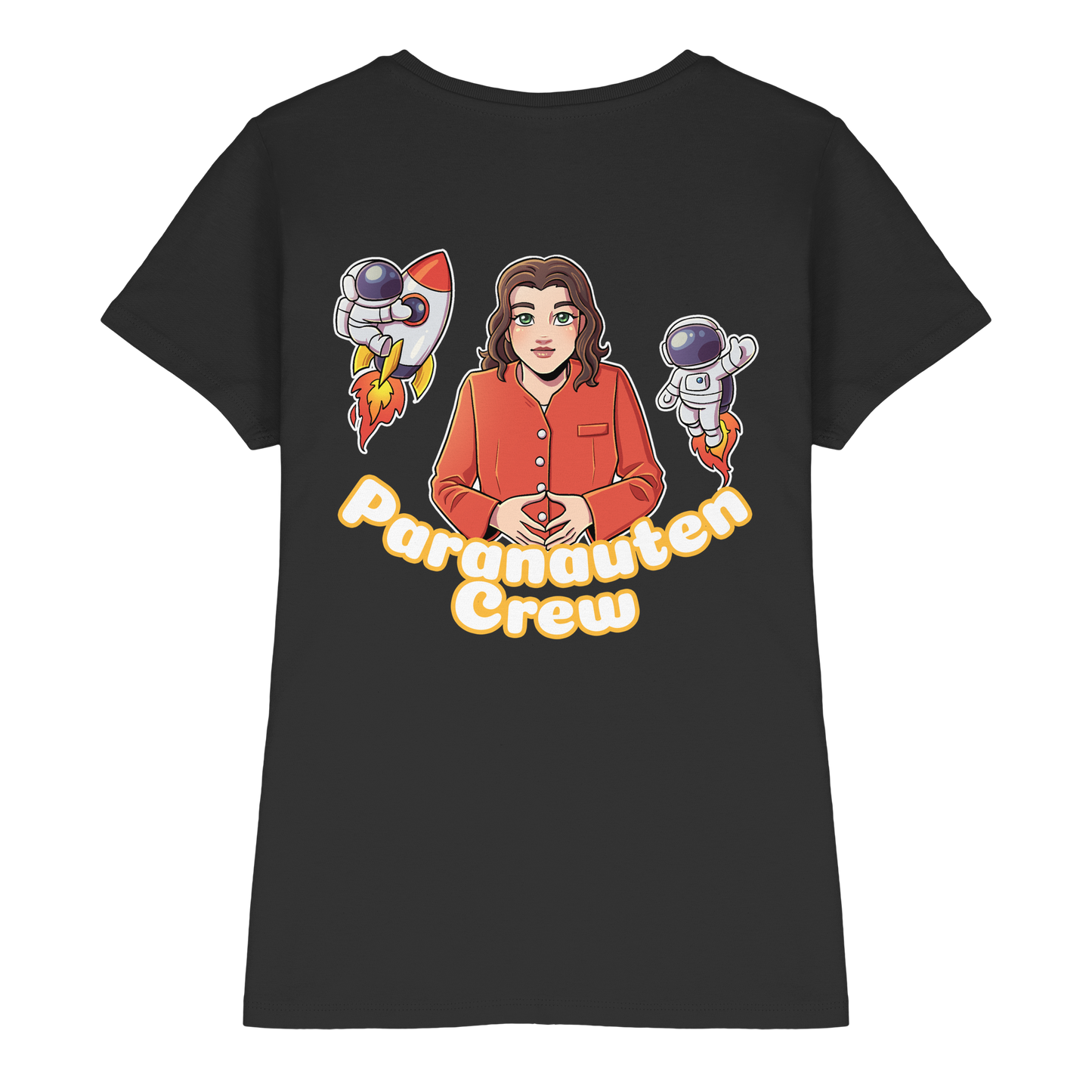 kairPARAvell Paranauten Crew - Ladies Premium Shirt (Backprint)