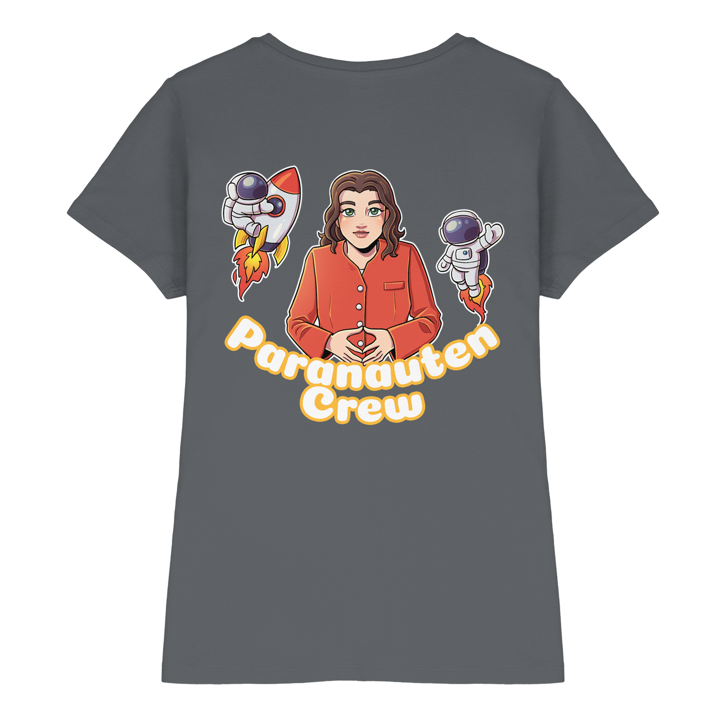 kairPARAvell Paranauten Crew - Ladies Premium Shirt (Backprint)
