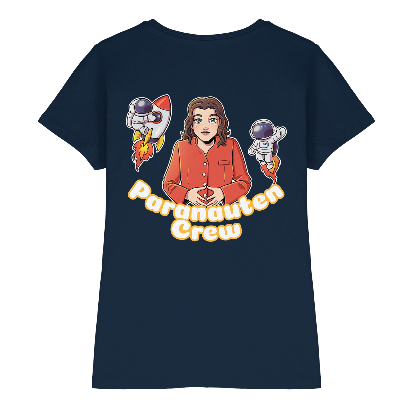 kairPARAvell Paranauten Crew - Ladies Premium Shirt (Backprint)