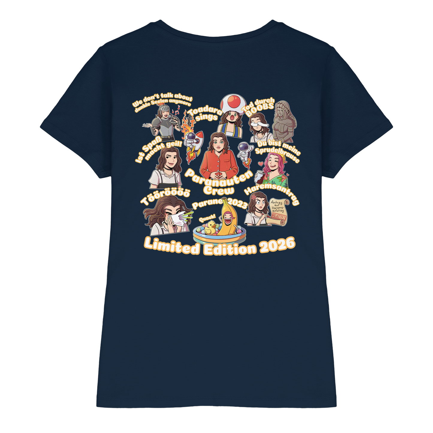 kairPARAvell MOMENTS - Ladies Premium Shirt (Backprint)