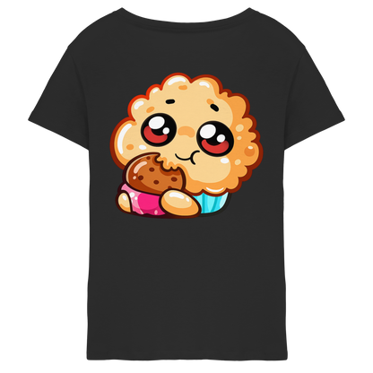 TaaastyMuffin Nom - Ladies V-Neck Shirt