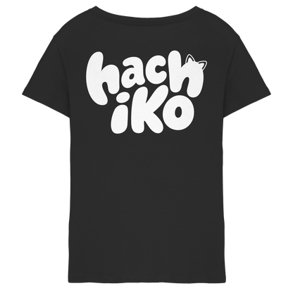 Hachiko Logo 2 - Ladies V-Neck Shirt