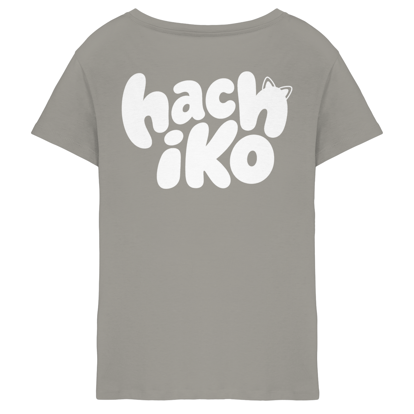 Hachiko Logo 2 - Ladies V-Neck Shirt