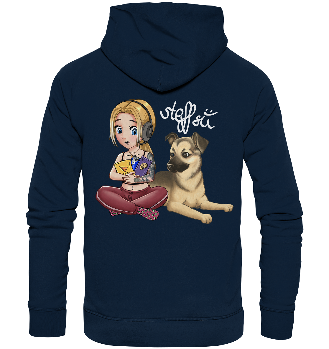 Steffsii Design3 - Organic Basic Hoodie