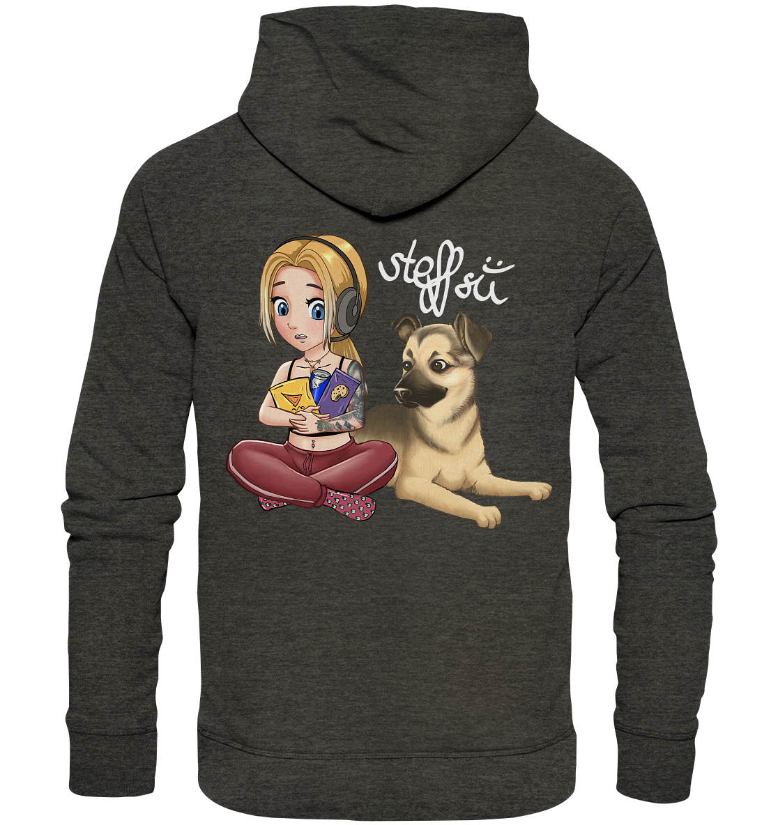 Steffsii Design3 - Organic Basic Hoodie