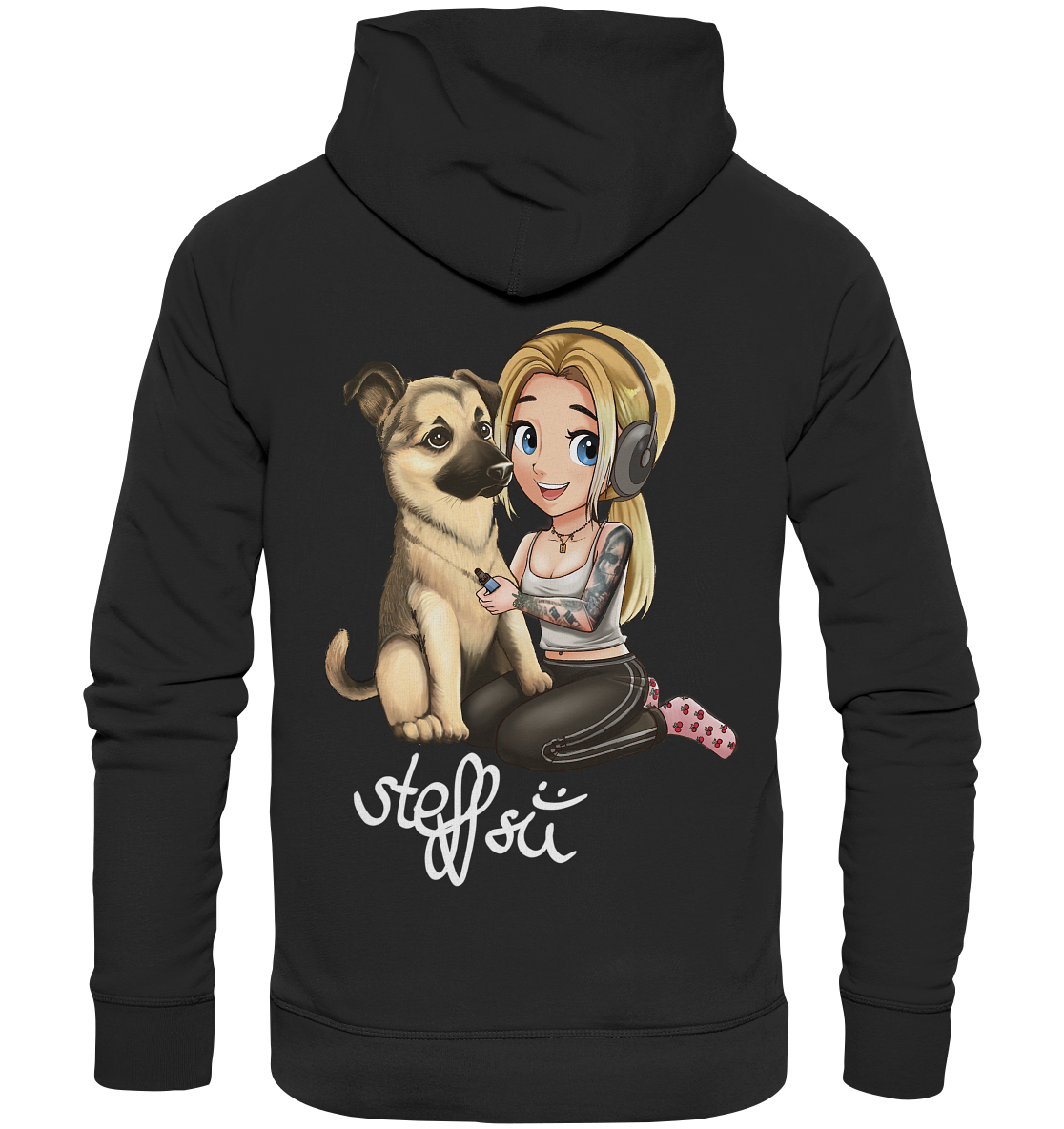 Steffsii Design1 - Organic Basic Hoodie