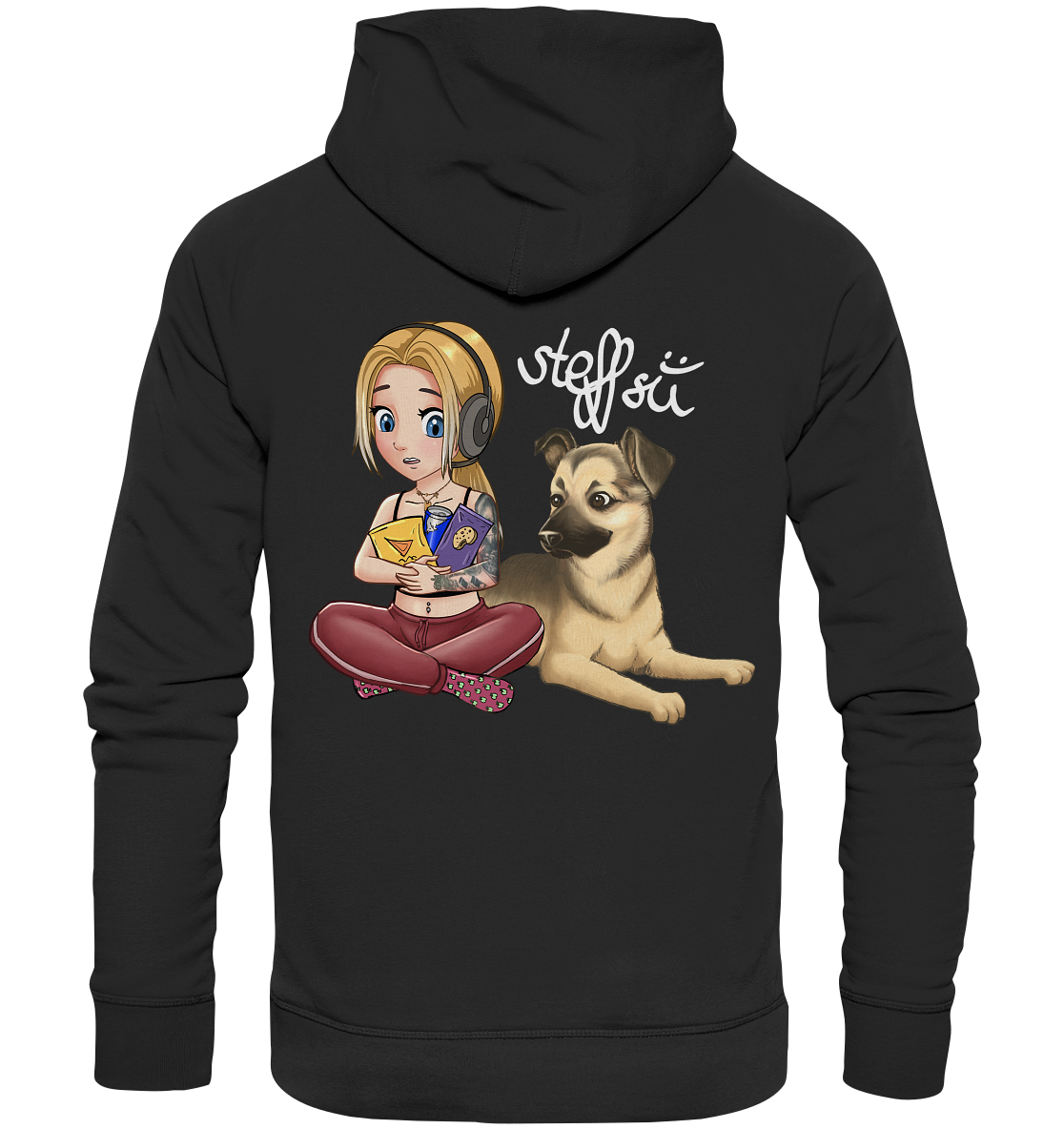 Steffsii Design3 - Organic Basic Hoodie