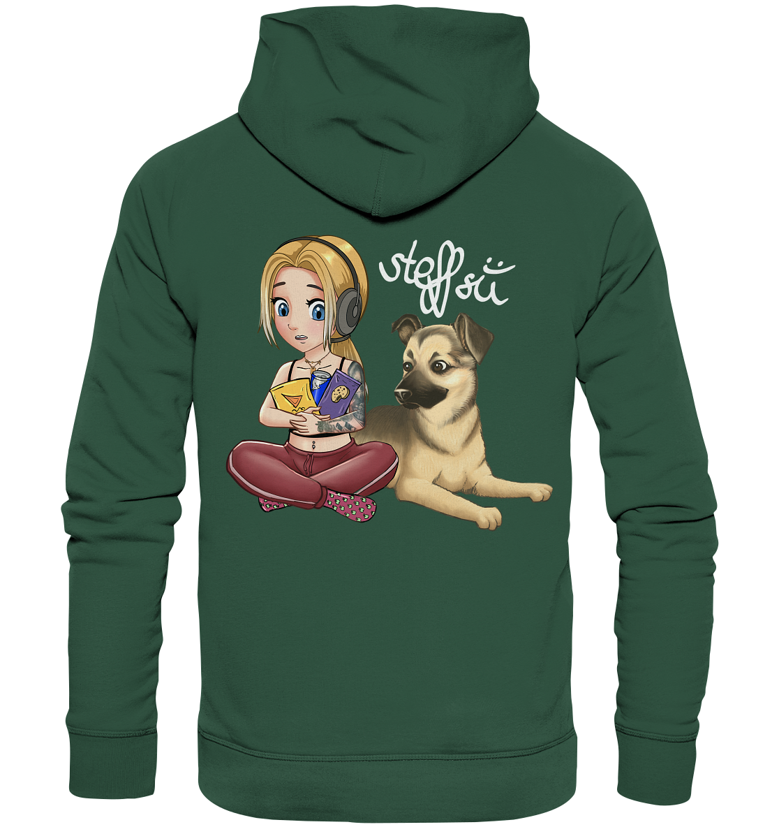 Steffsii Design3 - Organic Basic Hoodie