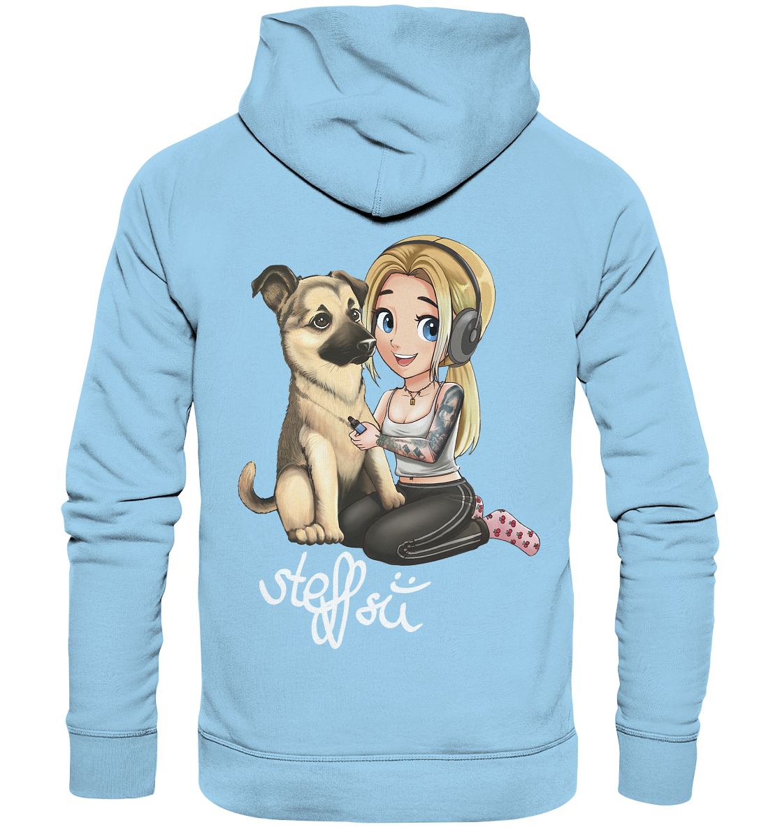 Steffsii Design1 - Organic Basic Hoodie