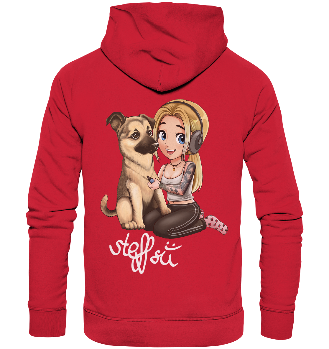Steffsii Design1 - Organic Basic Hoodie