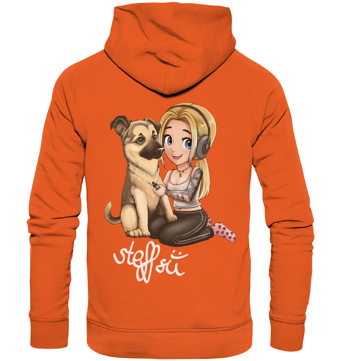 Steffsii Design1 - Organic Basic Hoodie