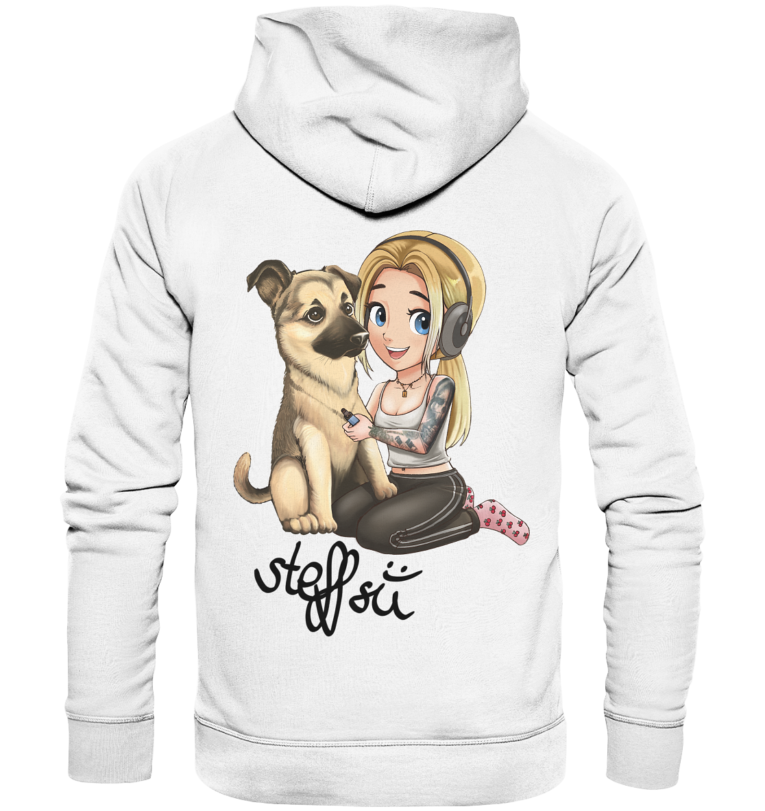Steffsii Design1 - Organic Basic Hoodie