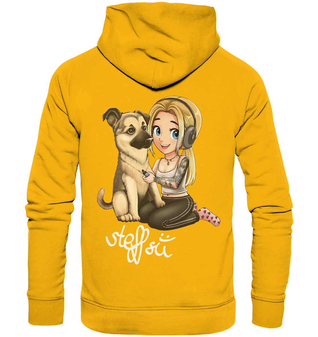 Steffsii Design1 - Organic Basic Hoodie