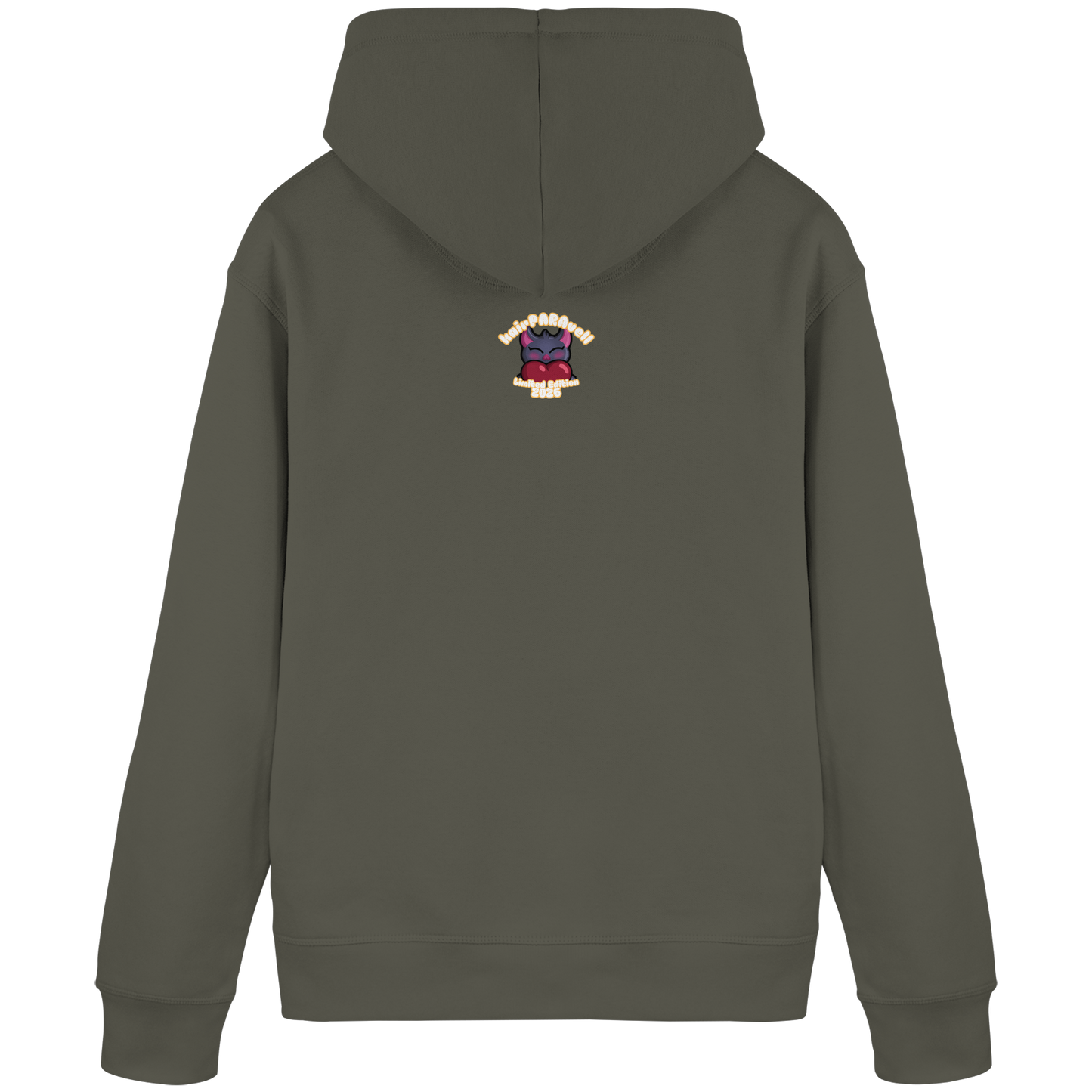 kairPARAvell MOMENTS - Organic Basic Hoodie (Frontprint)