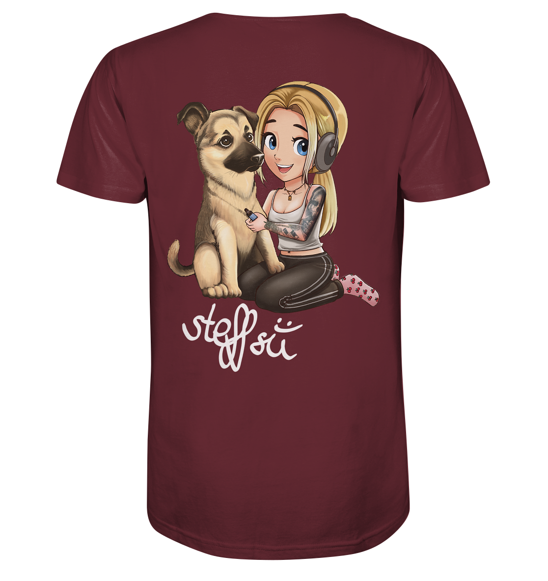 Steffsii Design1 - Organic Basic Shirt