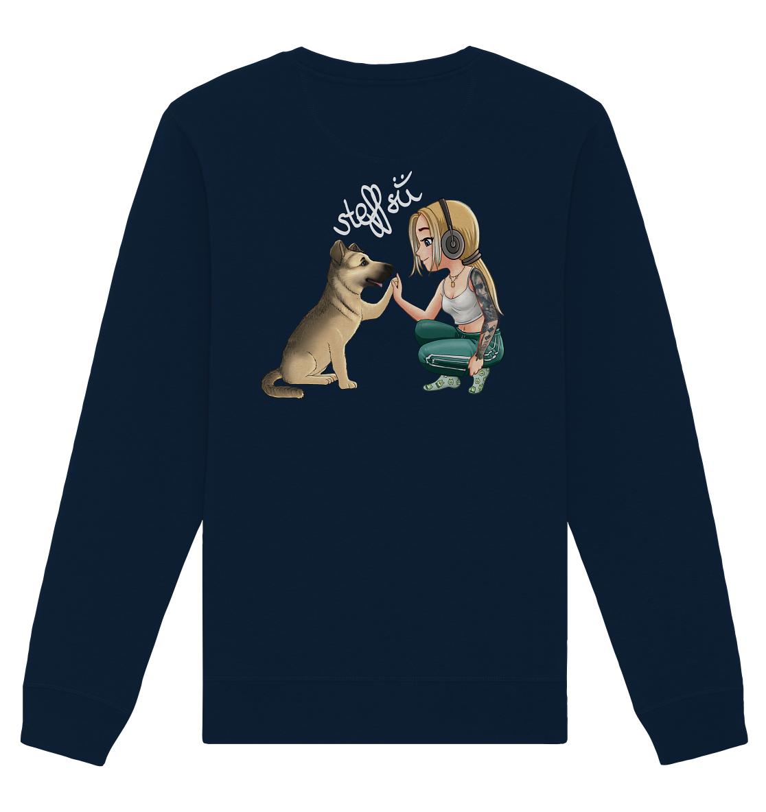 Steffsii Design2 - Organic Basic Unisex Sweatshirt