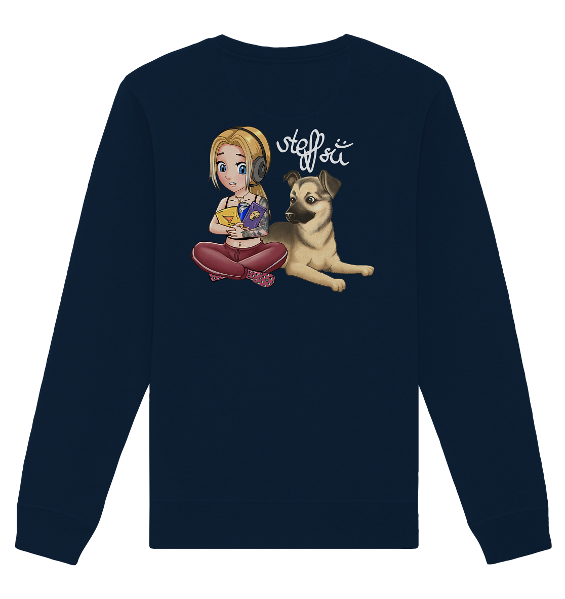 Steffsii Design3 - Organic Basic Unisex Sweatshirt