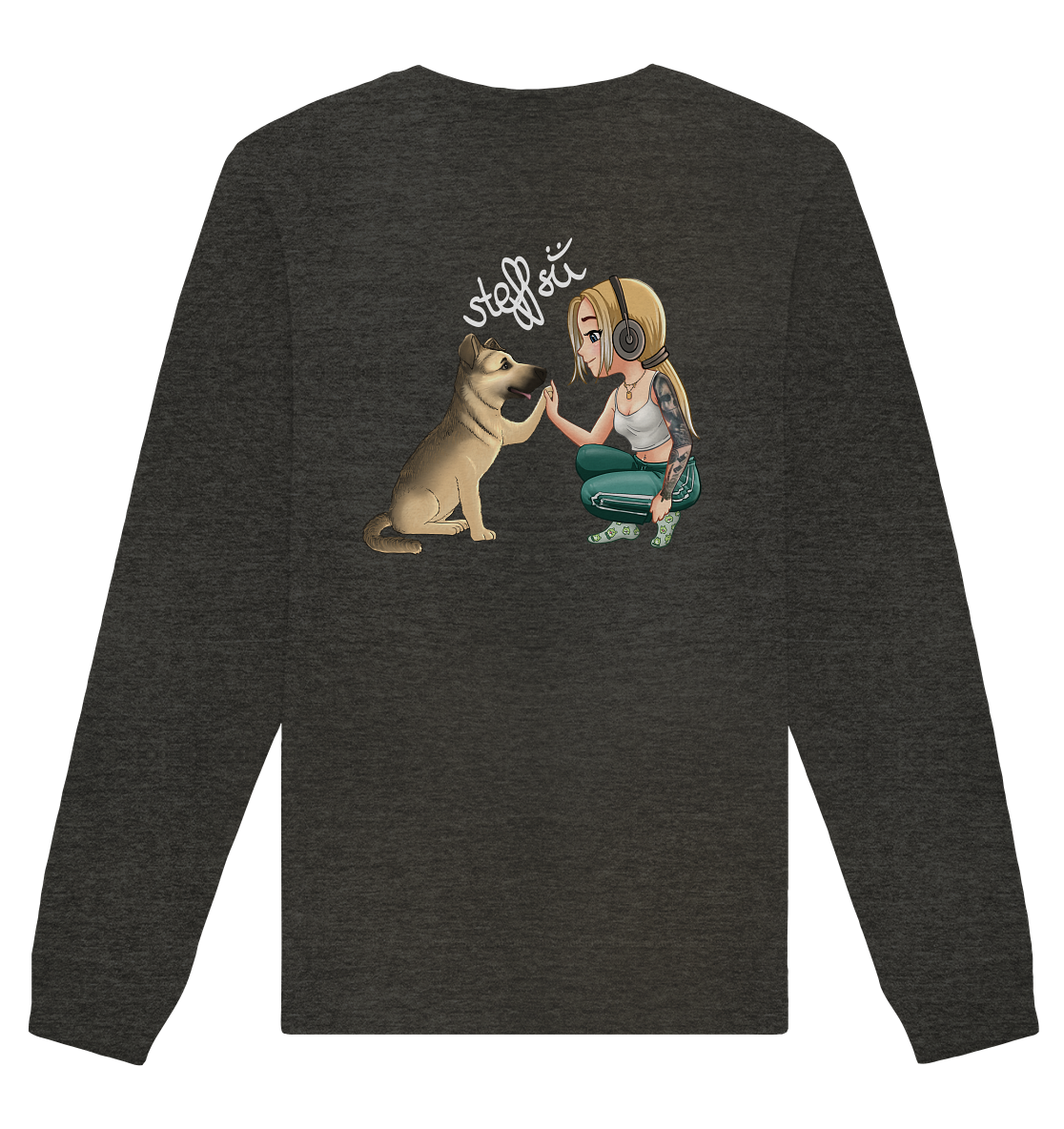 Steffsii Design2 - Organic Basic Unisex Sweatshirt