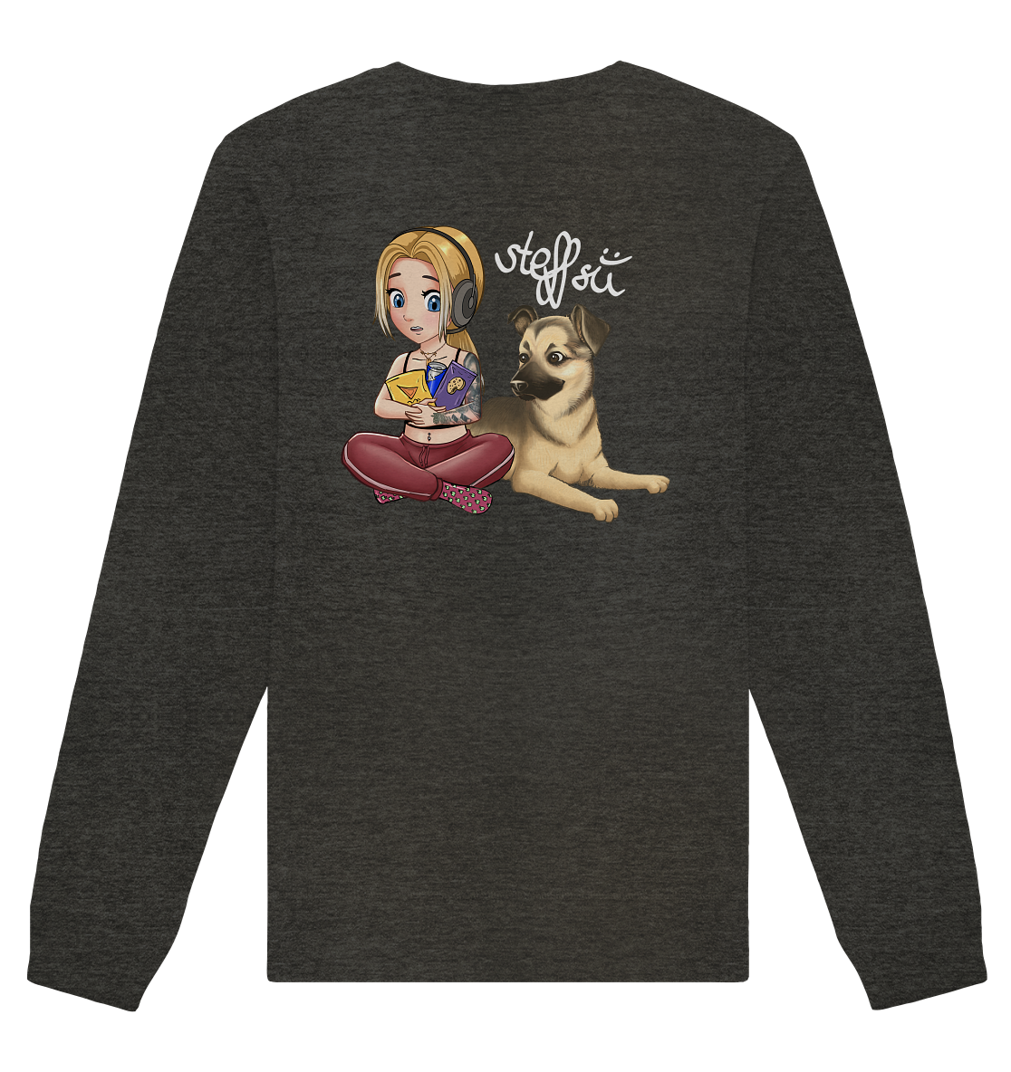 Steffsii Design3 - Organic Basic Unisex Sweatshirt