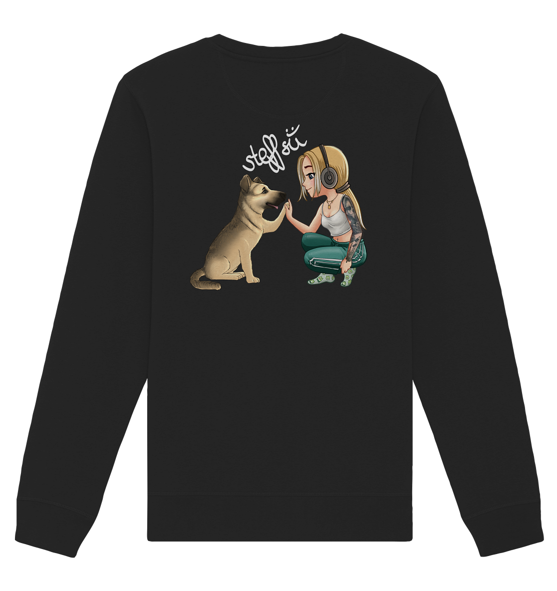 Steffsii Design2 - Organic Basic Unisex Sweatshirt