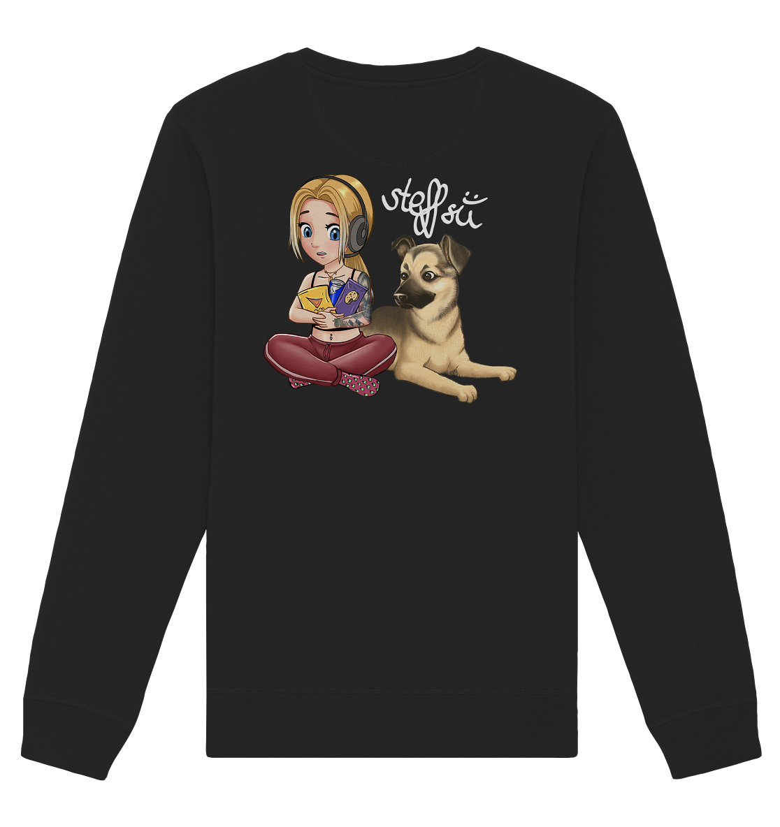 Steffsii Design3 - Organic Basic Unisex Sweatshirt