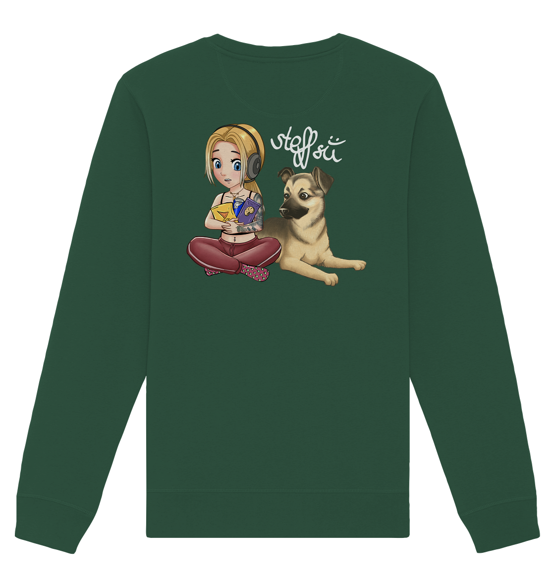 Steffsii Design3 - Organic Basic Unisex Sweatshirt