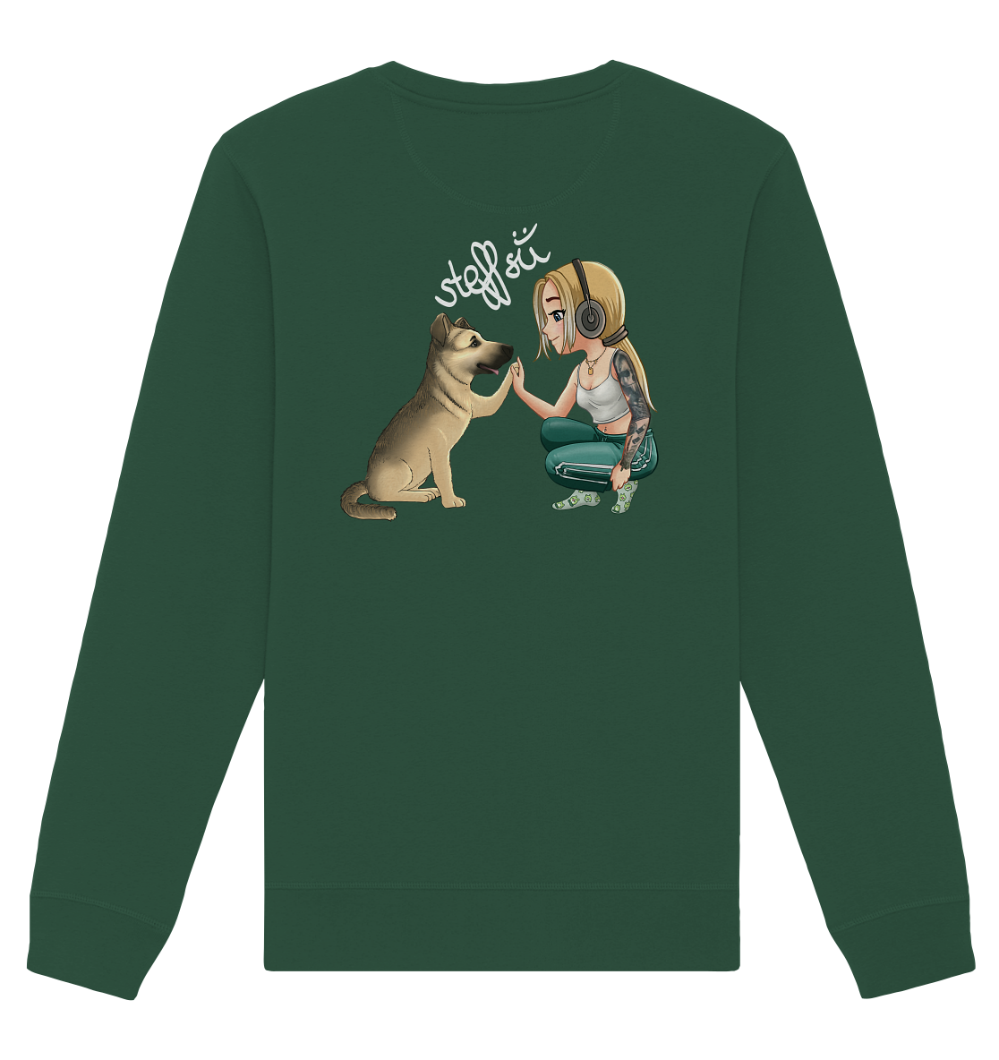 Steffsii Design2 - Organic Basic Unisex Sweatshirt