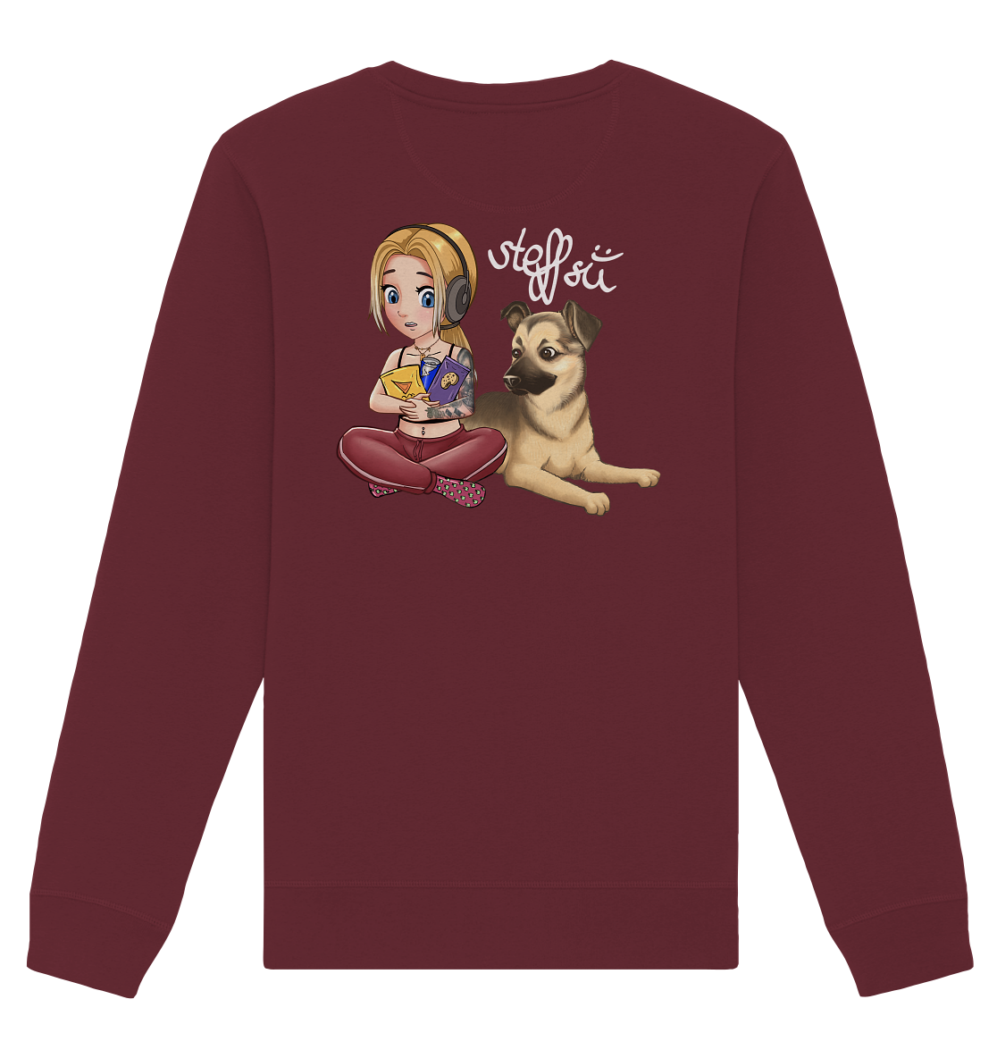 Steffsii Design3 - Organic Basic Unisex Sweatshirt