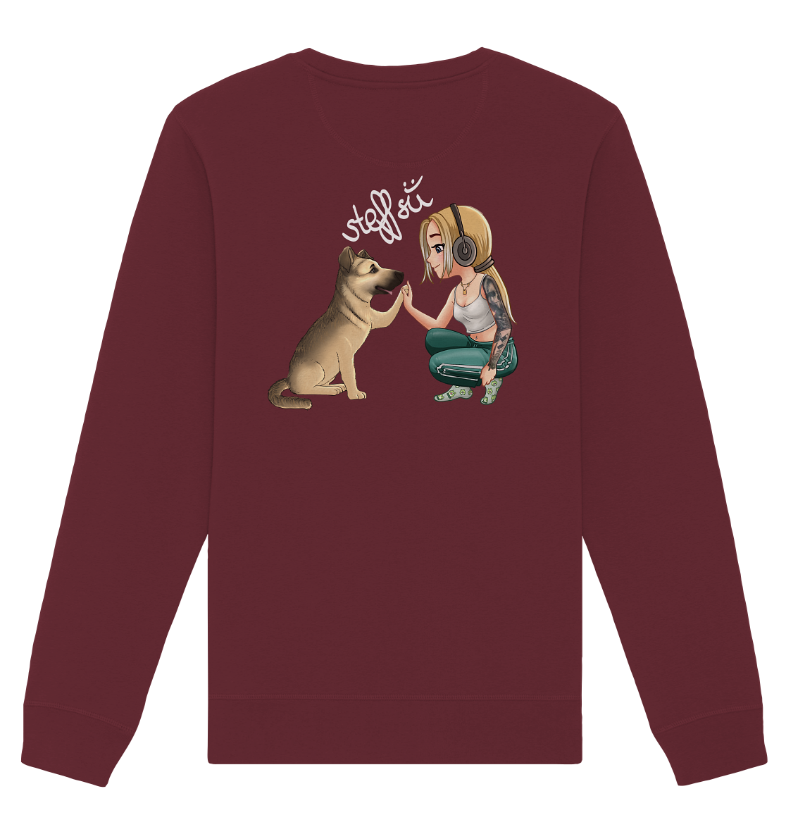 Steffsii Design2 - Organic Basic Unisex Sweatshirt