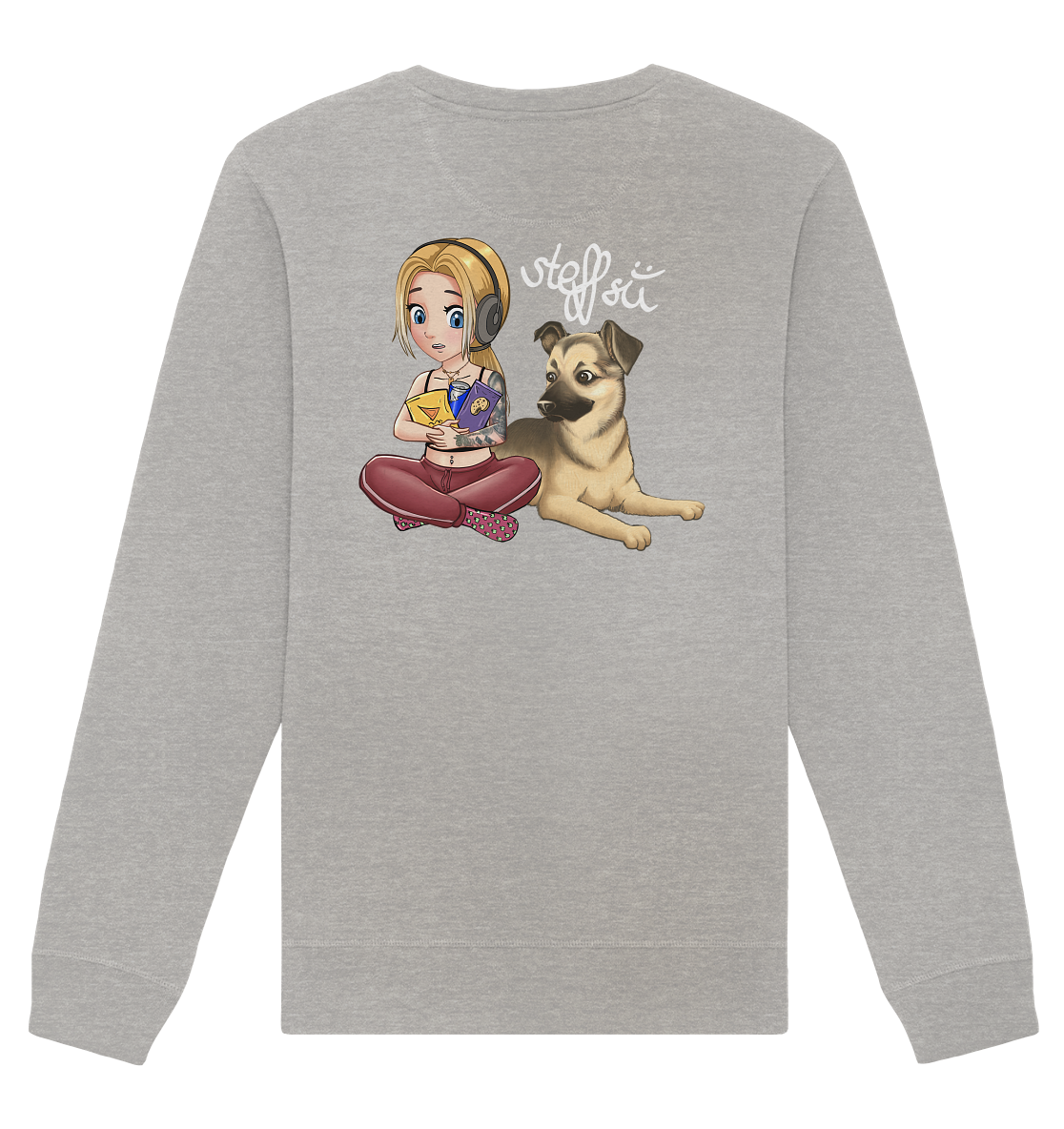 Steffsii Design3 - Organic Basic Unisex Sweatshirt