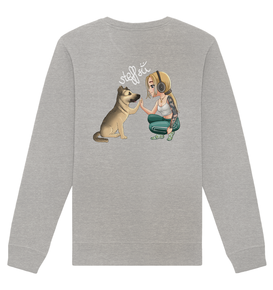 Steffsii Design2 - Organic Basic Unisex Sweatshirt